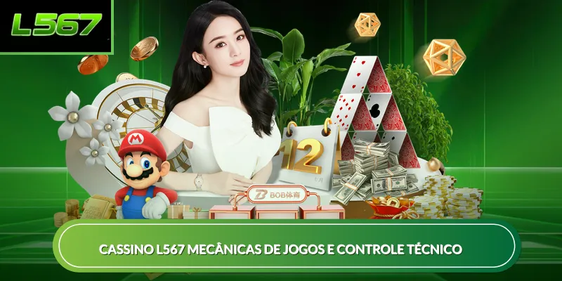 Cassino L567 mecânicas de jogos e controle técnico