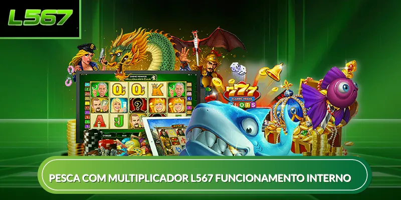 Pesca com multiplicador L567 funcionamento interno